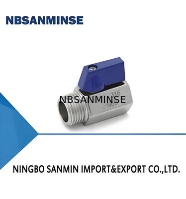 شیر برقی پنوماتیکی مینی بال 1/8 اینچ نر/ماده