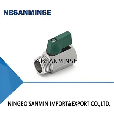 شیر برقی پنوماتیکی مینی بال 1/8 اینچ نر/ماده