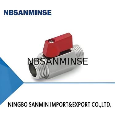 شیر برقی سیلندر پنوماتیک مینی بال 1 اینچی نر/نر