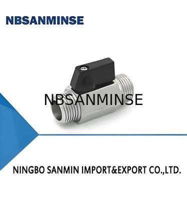 شیر برقی سیلندر پنوماتیک مینی بال 1 اینچی نر/نر