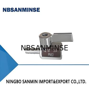 قطب فلزی مینی بال M/F Micro Pneumatic Solenoid Valve 1/4"