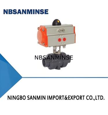 دریچه های توپ الکتریکی و پنوماتیک UPVC/CPVC/PPH برای فشار متوسط 1.2MPa و فشار پایین 0.035MPa ~ 0.35MPa