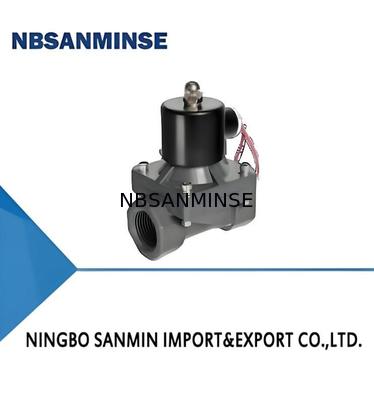 شیر برقی آب PVC با فشار کاری 0 تا 1.0 مگاپاسکال، مقاومت فشاری 1.2 مگاپاسکال و دمای کاری -5 تا 50 درجه سانتیگراد