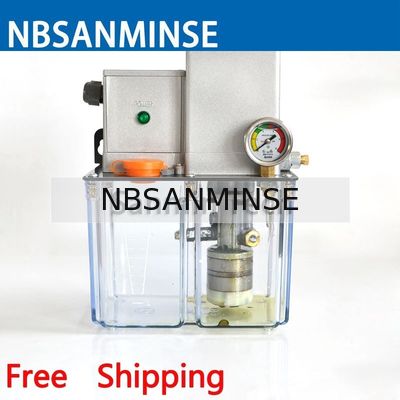 NBSANMINSE SDR5-34Z پمپ روغنکاری 4 مگاپاسکال AC 380 ولت 50 هرتز با شیر سرریز برای سیستم روانکاری