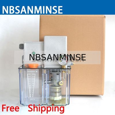 NBSANMINSE SDR5-34Z پمپ روغنکاری 4 مگاپاسکال AC 380 ولت 50 هرتز با شیر سرریز برای سیستم روانکاری