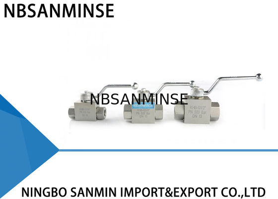 استاندارد صنعتی NPT G شیرآلات دستی در شیر فلزی کربن خاموش