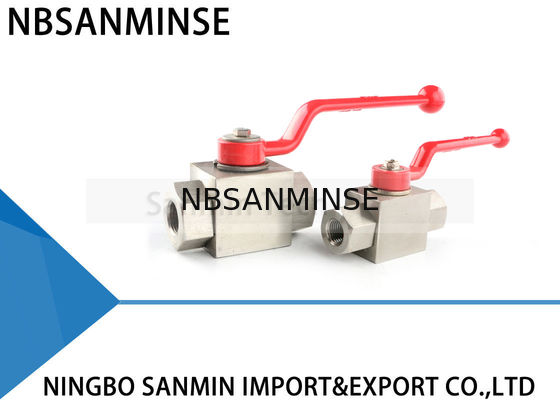 شیر هیدرولیک با فشار بالا فولاد ضد زنگ KHB-G1 / 8 1/4 3/8 1/2 طراحی ضد خوردگی SS304 SS316