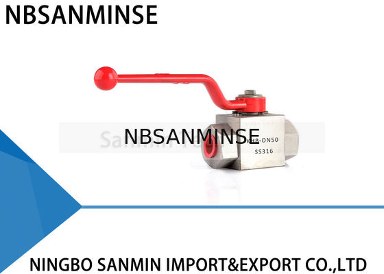 شیر هیدرولیک با فشار بالا فولاد ضد زنگ KHB-G1 / 8 1/4 3/8 1/2 طراحی ضد خوردگی SS304 SS316