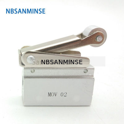 انتخاب فشار غلتک دریچه کنترل فشار هوا دریچه مکانیکی موضوع NBSANMINSE MOV 1/8 G برای دستگاه بسته بندی اتومبیل