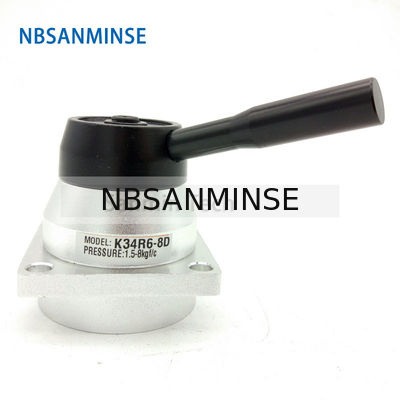 NBSANMINSE K34R6 G1 / 4 "سوپاپ سوئیچینگ سوپاپ سوپاپ دستی دریچه دستی مکانیکی پنوماتیک G 1/4 موضوع