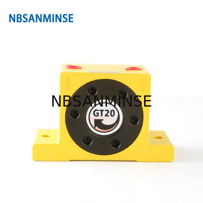 GT 1/8 1/4 Vibrator توربین پنوماتیک فشار هوا کم فشار برای مواد غذایی و صنایع دارویی نوع توپ