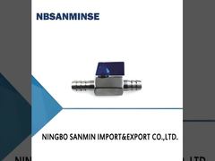 شیر پنوماتیک مینی بال 1/8 اینچ با دمای بالا نر/ماده