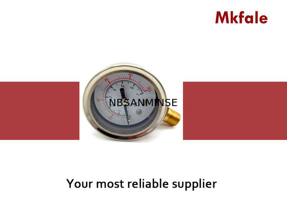 SM2SB 40B / L مایع فشار سنج فشار آب با دو پیچ اتصال