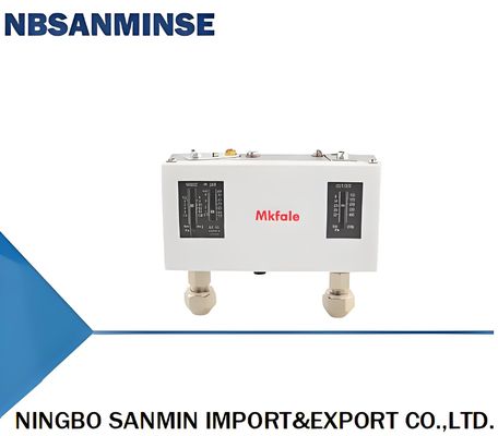 NBSANMINSE PC58 G NPT 1/4 UF7/16 M12X1.25 سوئیچ های فشار دوگانه در هوا و آب با دو نقطه تنظیم فشار در یک سوئیچ