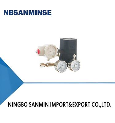 EPC1000 Sanmin Positioner Valve Electro-Pneumatic با تکرار پذیری 0.5٪ و ابعاد کلی 87x160x107mm
